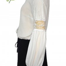 ZJAWISKOWA BLUZKA W STYLU COTTAGECORE XS S SM