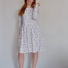 Sukienka damska VIVEN biała