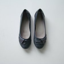 baleriny szaroniebieskie 37