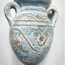 Ceramiczna Amforka w greckim stylu