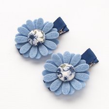 Spinki do włosów kwiatki  kolekcja  ELLA BLUE