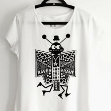 t-shirt damski Robak Rave rozmiar L size