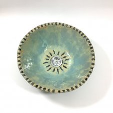Ceramiczna umywalka "Letni dzień"