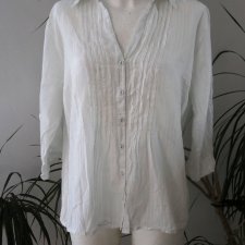 Biała Koszula cotton roz 46