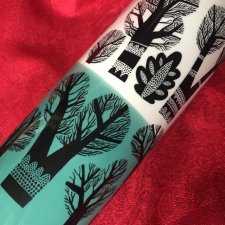 Jade winter trees vase Lush designs England