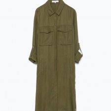 Bershka długa koszula