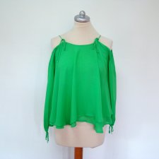 H&M bluzka zielona M