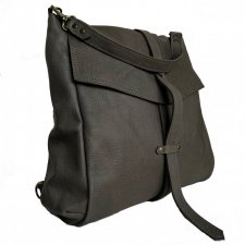 Skórzany duży plecak - torebka na ramię