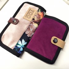 portfel z tkaniny mniejszy