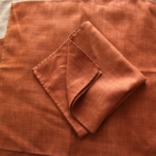 6 szt podkładek/ serwetek  len z bawełną