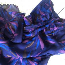Silk MONSOON ROZM.12 fantastyczna zwiewna jedwabna sukienka