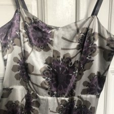 Silk Definitions nowa sukienka jedwabna z metkami firmowymi oryginalna romantyczna elegancka rozmiar 12/38