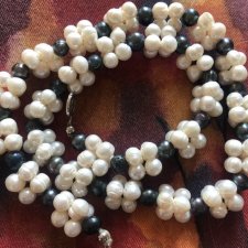 Legal YUE perły naturalne efektowny naszyjnik