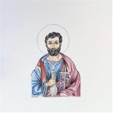Portret św. Nikodem, prezent na chrzest i bierzmowanie