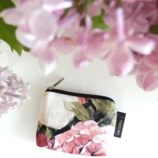 Portfel card holder Piwonie