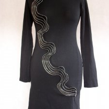 sukienka-36-mała czarna
