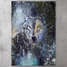 MORNING IN FOREST - obraz 100x70 cm