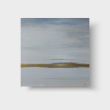Pejzaż minimalistyczny -obraz akrylowy