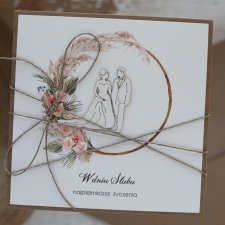 Wyjątkowa kartka ślubna z życzeniami