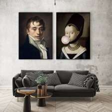 Zestaw Sztuka znane plakaty 40x50 cm