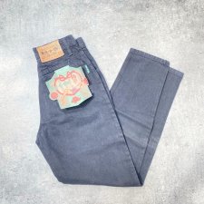Nowe Jeansy H.I.S Denim z lat 90-tych Czarne Washed Black 90s