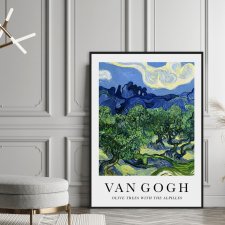 Plakat Van Gogh Van Gogh Olive trees with the alpilles- format 50x70 cm
