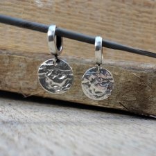 Koła - blaszki - kolczyki 534