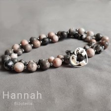 Naszyjnik "Podróż do piękna" jaspis korale kamienie