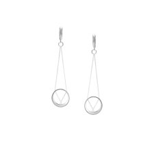 MINIMAL earrings MAXI / silver