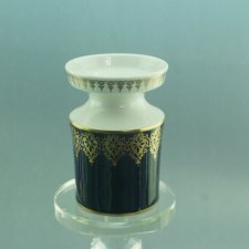 Unterweissbach wazon kobalt złoty wzór Turyngia