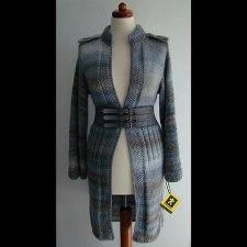sweter w szarościach S/M