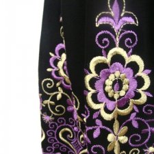 ROSE DIRNDL*-   HAFTOWANA SUKIENKA