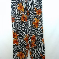 MY LINE* -  WZORZYSTE SPODNIE