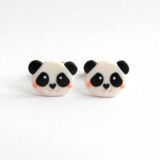 Małe Kolczyki Dla Dziewczynki Kolczyki Misie Panda