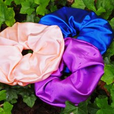Scrunchie satyna atłas