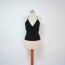 NEXT* bluzka lniana gorsetowa S/M