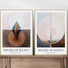 Zestaw znane plakaty Hilma af Klint 40x50 cm