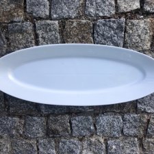 PILLIVUYT FRANCE PORCELAINE DEPIUS 1818 imponującej wielkości 59 x 21 klasyczny porcelanowy półmisek