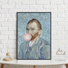 Plakat Vincent z balonem 40x50 cm