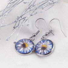 Kolczyki wiszące natura kwiaty /11