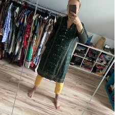 indyjska haftowana tunika
