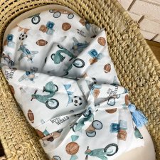 Rożek becik niemowlęcy bambusowy bambus