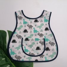 Fartuszek do przedszkola dinozaury-personalizacja