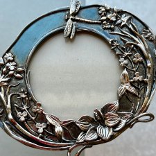 Vintage Silver Scenes ❀ڿڰۣ❀  Florystyczna ramka