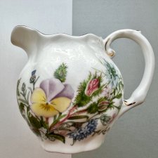 Vintage Aynsley Wild Tudor ❤ Mlecznik - kwiatowe zdobienie