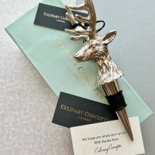 Culinary Concepts london Silver Plated ✿ Korek ✿ Nowy w pudełku