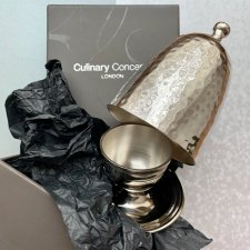 Culinary Concepts london Silver Plated ✿ Elegancja jajka na miękko ✿ Dla jednej osoby