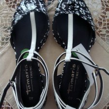 TAMARIS-  SANDAŁY ( NOWE Z METKĄ)