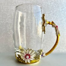 Luxury ❤ Glassyfi Teffania Handmade Enamel Cup ❤