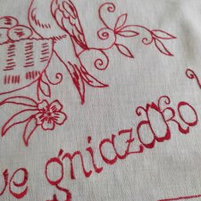 bardzo stara makatka